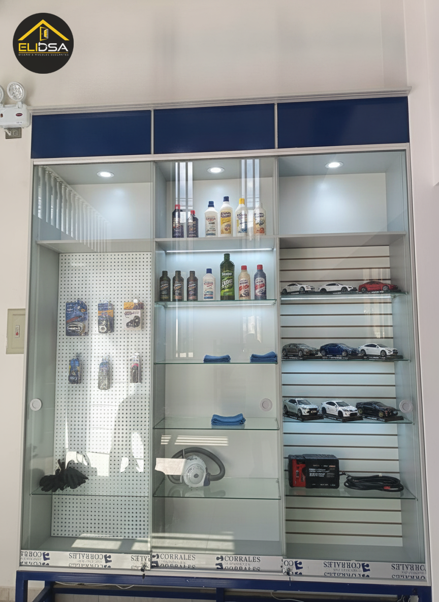 Mueble Exhibidor Comercial Modular